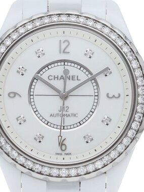 Chanel J12 Watch Diamond Bezel Ceramic